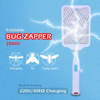 Electric Mosquito Swatter Foldble Bug Zapper Portable Fly flying insect Mosquito Killer Pest Control Charging type
Electric Mosquito Swatter Foldble Bug Zapper Portable Fly flying insect Mosquito Killer Pest Control Charging type