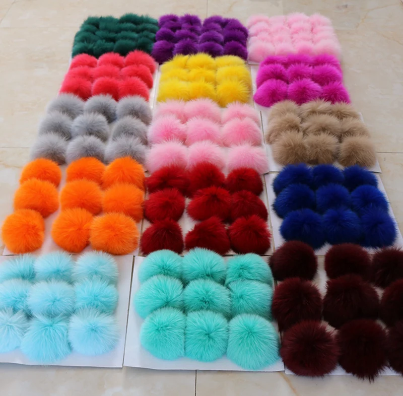9cm wholesale real fox pompom Accessories colorful ball Fluffy rubber band keychain bag and cellphone pendant Kc95187
9cm wholesale real fox pompom Accessories colorful ball Fluffy rubber band keychain bag and cellphone pendant Kc95187