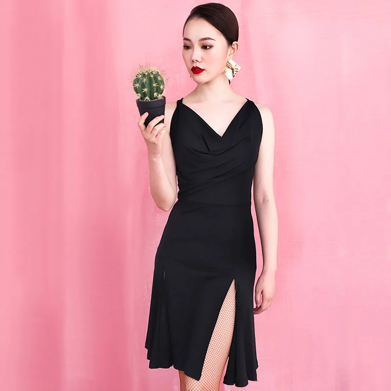 New Arrival Latin Dance Dress For Women Black Salsa Tango Samba Rumba Cha Cha Ballroom Practice Performance Dance Wear DC2288
New Arrival Latin Dance Dress For Women Black Salsa Tango Samba Rumba Cha Cha Ballroom Practice Performance Dance Wear DC2288