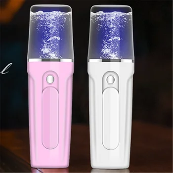 

Portable Face Spray Bottle Nano Mister Facial Hair Steamer Ultrasonic Ozone Face Sprayer Cold Beauty Hydrating Skin Care Tools