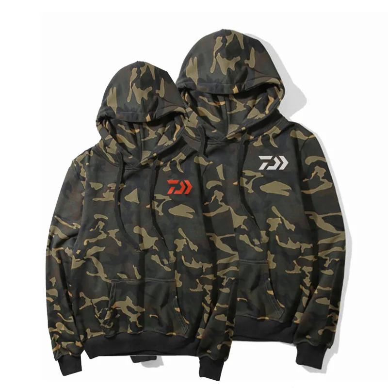 New DAIWA Men Spring Autumn Fishing Hoodie Windbreaker Outdoor Camouflage Fishing Clothing Hooded Fleece DAWA Fishing Shirts
New DAIWA Men Spring Autumn Fishing Hoodie Windbreaker Outdoor Camouflage Fishing Clothing Hooded Fleece DAWA Fishing Shirts