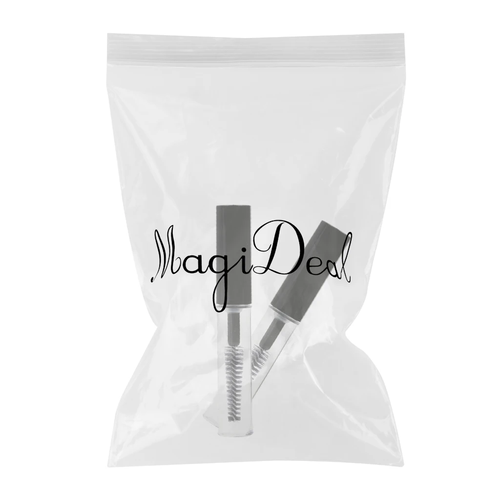 2pcs 4ML Empty Refillable Mascara Bottle with Eyelash Wand Applicator Cosmetic Makeup Sample Container Tubes New