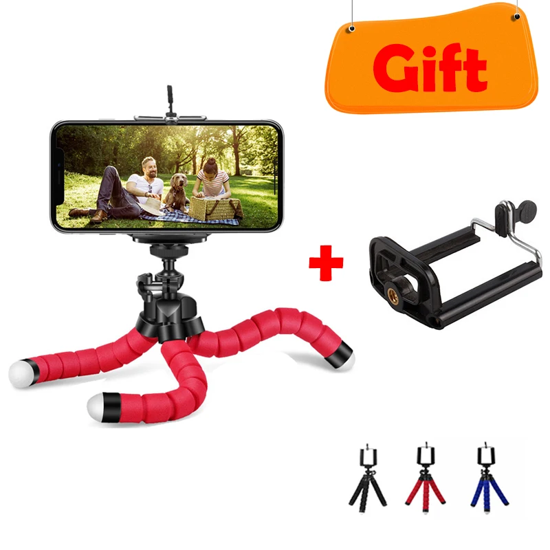 Mini flexible tripod for phone mobile camera holder clip smartphone monopod tripe stand octopus mini tripod stativ for camera
Mini flexible tripod for phone mobile camera holder clip smartphone monopod tripe stand octopus mini tripod stativ for camera