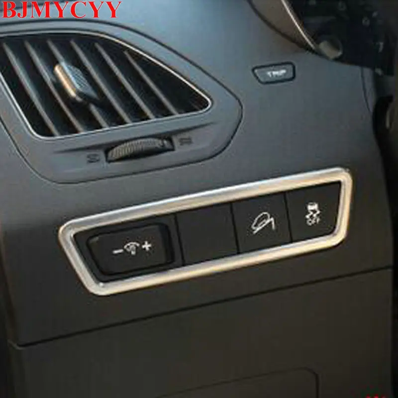 BJMYCYY Stainless Steel Interior Multifunction Button Panel Decoration Trim Ring Cover Accessories For HYUNDAI ix35 2010-2015
BJMYCYY Stainless Steel Interior Multifunction Button Panel Decoration Trim Ring Cover Accessories For HYUNDAI ix35 2010-2015