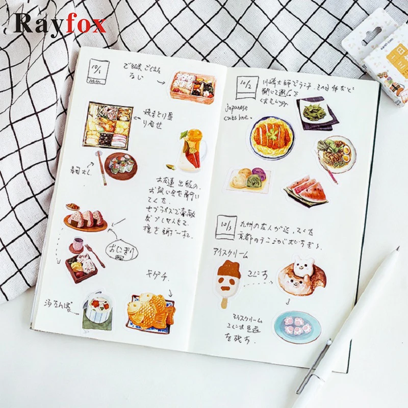 46 pcs/box Three Meals a Day Kawaii Gifts Stickers Diary Decoration Diy Scrapbooking Label Seal Hand Account Stickers Stationery
46 pcs/box Three Meals a Day Kawaii Gifts Stickers Diary Decoration Diy Scrapbooking Label Seal Hand Account Stickers Stationery