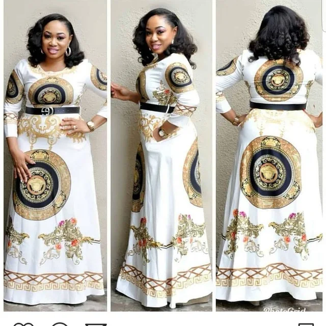2019 New African Dresses for Women Traditional Dashiki Print Patterns Bazin Riche Fashion Long Robe African Clothing Oversize
2019 New African Dresses for Women Traditional Dashiki Print Patterns Bazin Riche Fashion Long Robe African Clothing Oversize