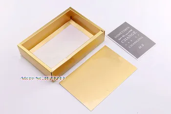 21.5x14.2x5cm Golden / Silvery boxes with Clear PVC window Drawer Gift Boxes Packing Cake Candy Wedding Favour Boxes 100pcs/lot
21.5x14.2x5cm Golden / Silvery boxes with Clear PVC window Drawer Gift Boxes Packing Cake Candy Wedding Favour Boxes 100pcs/lot
