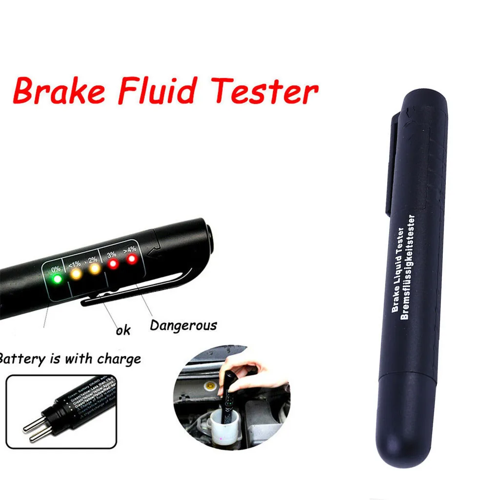 CARPRIE Instrument Tool 2019 NEW hot sale Auto Brake Fluid Oil Tester Detection Pen With 5 LED Indicator Car Testing Tool 9625
CARPRIE Instrument Tool 2019 NEW hot sale Auto Brake Fluid Oil Tester Detection Pen With 5 LED Indicator Car Testing Tool 9625