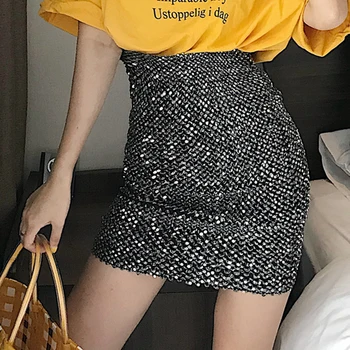Ulzzang Korean Casual Sequin Bag Hip Skirt Women 2019 Summer New Harajuku Retro High Waist Skirt Schoolgirl Clothing
Ulzzang Korean Casual Sequin Bag Hip Skirt Women 2019 Summer New Harajuku Retro High Waist Skirt Schoolgirl Clothing