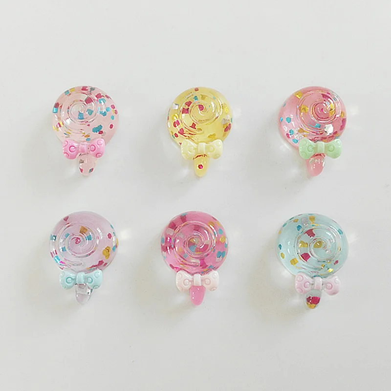 10pcs Flat Back Glitter Resin Candy DIY Cabochons Sequin Lollipop Simulation Food Resin For Kids DIY Phone Decoration:16*22mm
10pcs Flat Back Glitter Resin Candy DIY Cabochons Sequin Lollipop Simulation Food Resin For Kids DIY Phone Decoration:16*22mm