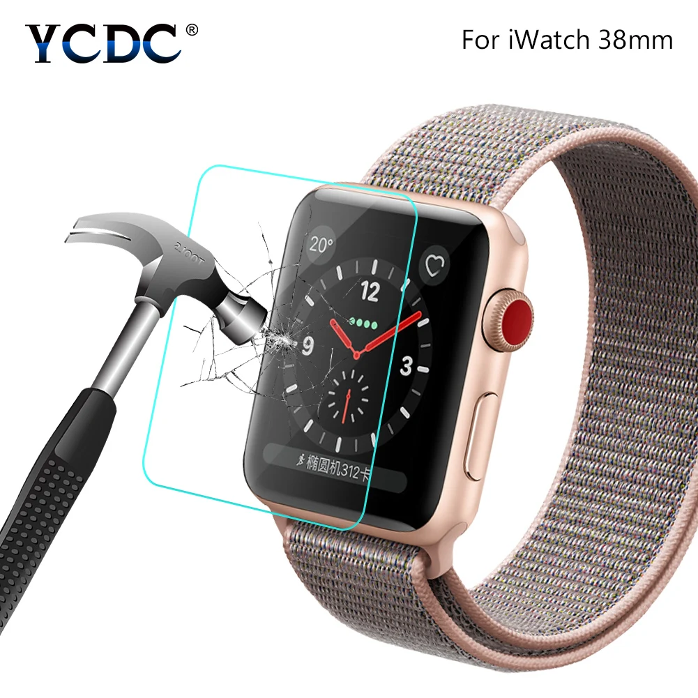 9H 2.5D Protector 38mm Tempered Glass Screen For Apple iWatch Series 1/2/3 Smart Watch Premium Screen Protector Film
9H 2.5D Protector 38mm Tempered Glass Screen For Apple iWatch Series 1/2/3 Smart Watch Premium Screen Protector Film