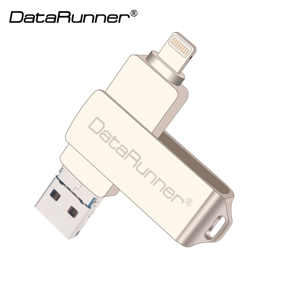 New DataRunner Usb 3.0 OTG Pen Drive 128GB Metal USB Flash Drive 64GB 32GB 16GB 3 IN 1 Micro USB Stick for iOS/Android/PC
New DataRunner Usb 3.0 OTG Pen Drive 128GB Metal USB Flash Drive 64GB 32GB 16GB 3 IN 1 Micro USB Stick for iOS/Android/PC