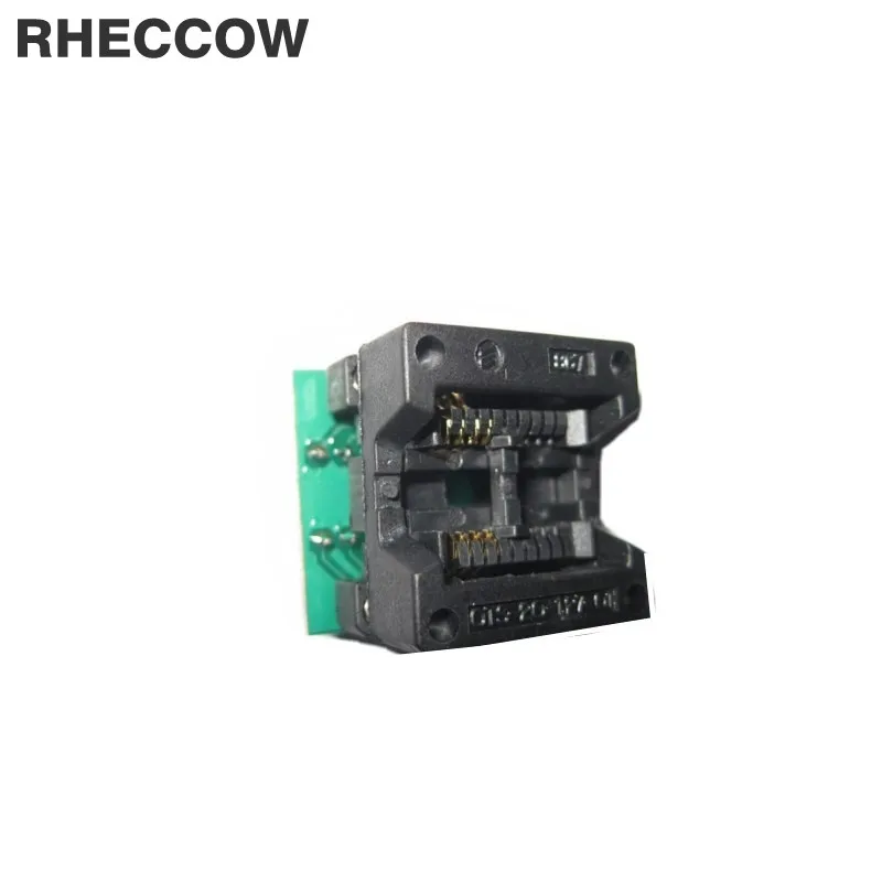 RHECCOW 10 шт./лот SOP8 К DIP8 широкий 200mil 208mil программатор IC адаптер гнездо|sop8 to dip8|sop8 dip8
