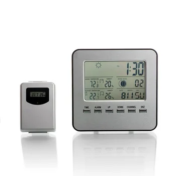 Digital Thermometer Wireless Thermometer Digital Weather Station Outdoor Transmitter Indoor Receiver Desktop High Quality
Digital Thermometer Wireless Thermometer Digital Weather Station Outdoor Transmitter Indoor Receiver Desktop High Quality