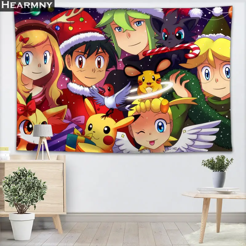 HEARMNY Pokemon Background Fabric Valance Tapestry Wall Hanging Bedroom Living Room Blanket Yoga Beach Towel Tablecloth
HEARMNY Pokemon Background Fabric Valance Tapestry Wall Hanging Bedroom Living Room Blanket Yoga Beach Towel Tablecloth
