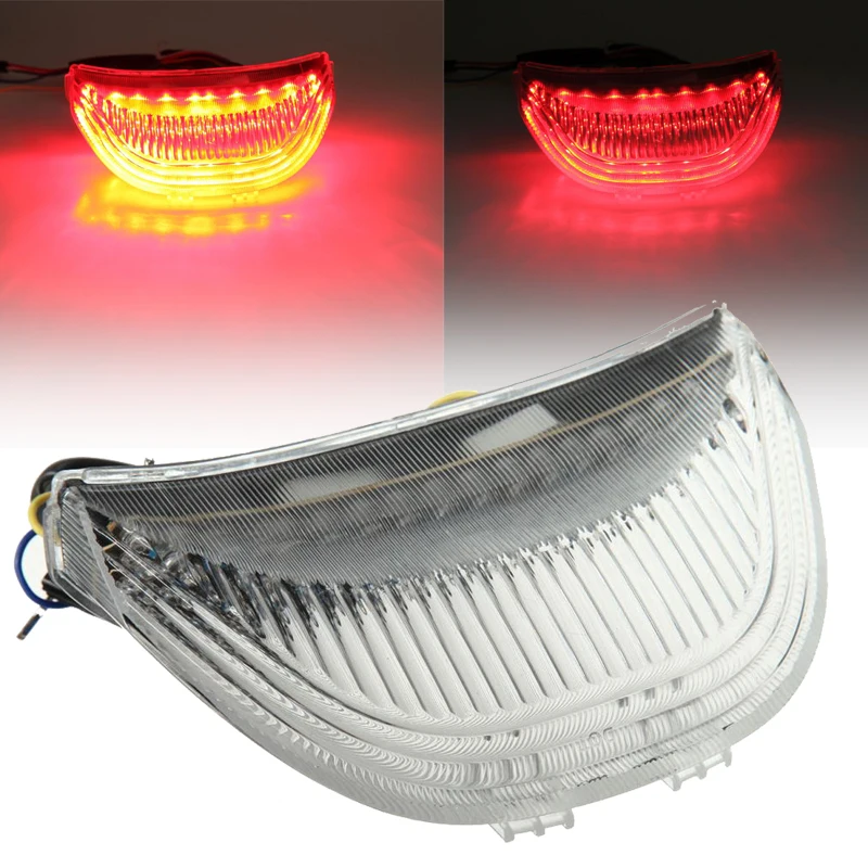 Free shipping Clear Motorcycle LED Brake Tail light +Turn Signal light For Honda CBR600RR 2003-2006 CBR 600 RR 2004 2005
Free shipping Clear Motorcycle LED Brake Tail light +Turn Signal light For Honda CBR600RR 2003-2006 CBR 600 RR 2004 2005