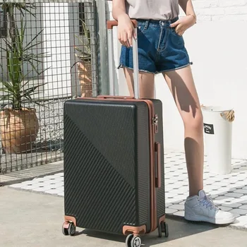 trolley Luggage female suitcase male universal wheel Travel bag Korean student luggage bag password box tide personality 28 inch
trolley Luggage female suitcase male universal wheel Travel bag Korean student luggage bag password box tide personality 28 inch