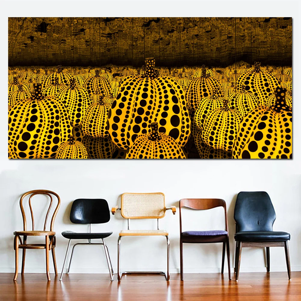 SELFLESSLY ART Yayoi Kusama Pumpkin Canvas Arts Printed Oil Painting On Canvas wall Painting for Home Decor Wall picture
SELFLESSLY ART Yayoi Kusama Pumpkin Canvas Arts Printed Oil Painting On Canvas wall Painting for Home Decor Wall picture