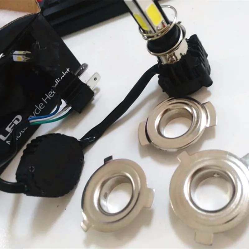 10Pcs 24W 3000LM M5 mini LED Motorcycle Bulb Headlight COB h4 HS1 H6 BA20D High Low beam Motor Lamps Scooter ATV Light for Honda
10Pcs 24W 3000LM M5 mini LED Motorcycle Bulb Headlight COB h4 HS1 H6 BA20D High Low beam Motor Lamps Scooter ATV Light for Honda