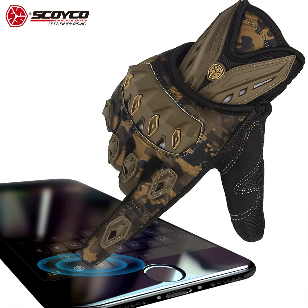 SCOYCO Touch Screen Motorcycle Gloves Protective Breathable tactical gloves cycling gloves for lMBX/MTB/ATV
SCOYCO Touch Screen Motorcycle Gloves Protective Breathable tactical gloves cycling gloves for lMBX/MTB/ATV