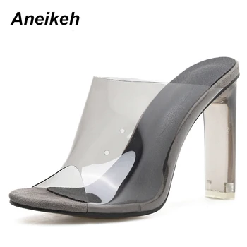 Aneikeh 2019 PU Spring/Autumn Fashion Solid Transparent Pumps Women High Heel Peep Toe High Square Heels Wear For Casual 35-42
Aneikeh 2019 PU Spring/Autumn Fashion Solid Transparent Pumps Women High Heel Peep Toe High Square Heels Wear For Casual 35-42