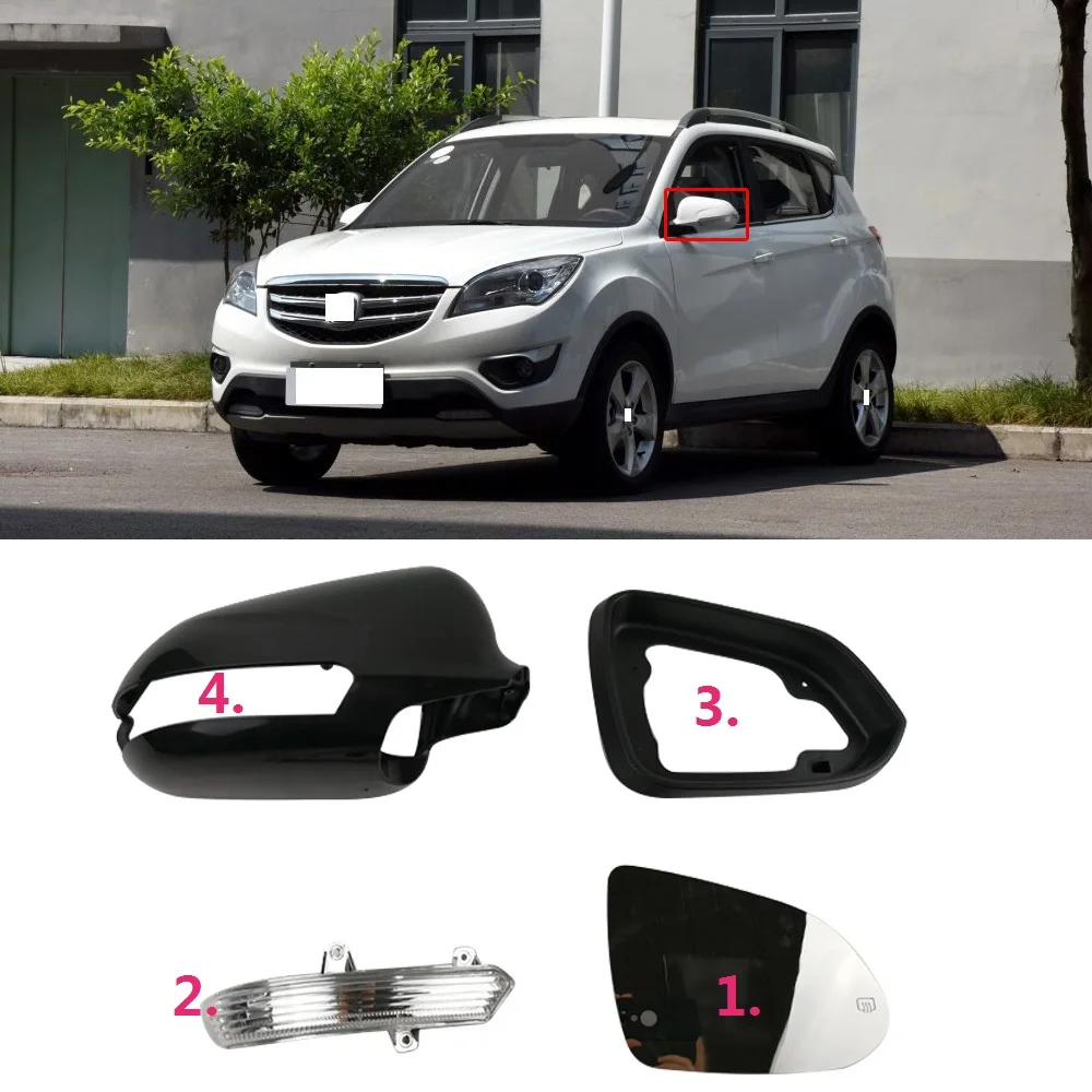CAPQX For Changan CS35 12-17 Heating Side Rearview Mirror Glass Rear View Mirror Cover Turn Signal Light Hood Trim Shell Frame
CAPQX For Changan CS35 12-17 Heating Side Rearview Mirror Glass Rear View Mirror Cover Turn Signal Light Hood Trim Shell Frame