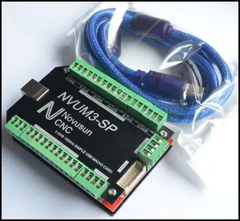 New 3 Axis 100KHz Three Axis Stepper Motor Driver Breakout Board USB MACH3 USB CNC Interface Board for CNC Engraving Machine
New 3 Axis 100KHz Three Axis Stepper Motor Driver Breakout Board USB MACH3 USB CNC Interface Board for CNC Engraving Machine