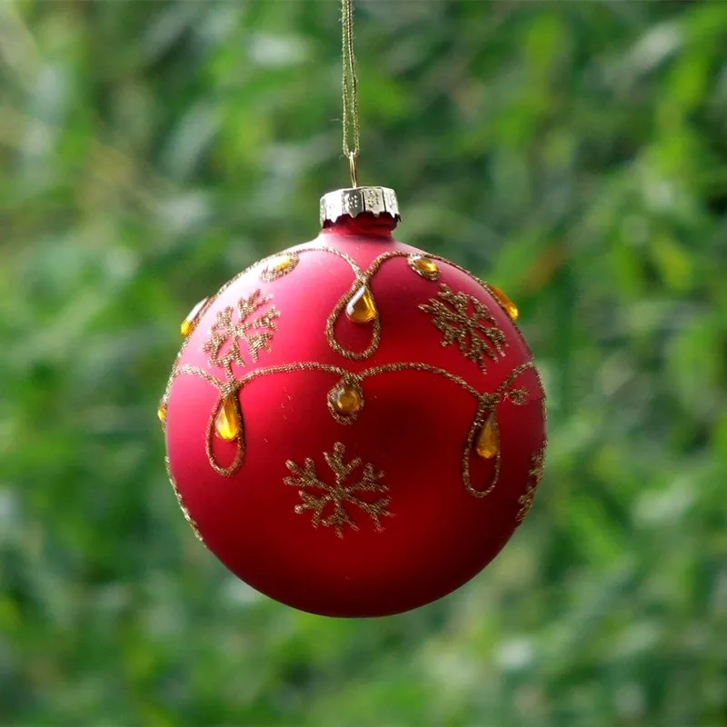 Diameter=8cm Hand Painting Red Series Christmas Glass Globe Lamp Blown Glass Globe Glass Ball Decoration
Diameter=8cm Hand Painting Red Series Christmas Glass Globe Lamp Blown Glass Globe Glass Ball Decoration
