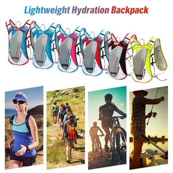 5L Hydration Pack Backpack with 2L Water Bladder Ultralight Breathable Hydration Vest For Outdoors Running Cycling Climbing
5L Hydration Pack Backpack with 2L Water Bladder Ultralight Breathable Hydration Vest For Outdoors Running Cycling Climbing