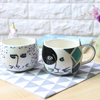 2018 Abstract the cat personality ceramic cup Oat Milk Cup Mug Cup morning cereal Free shipping
2018 Abstract the cat personality ceramic cup Oat Milk Cup Mug Cup morning cereal Free shipping