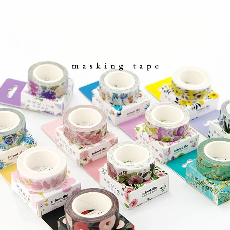 Cute Kawaii Plants Flowers Japanese Masking Washi Tape Decorative Adhesive Tape Decora Diy Scrapbooking Sticker Label Stationery
Cute Kawaii Plants Flowers Japanese Masking Washi Tape Decorative Adhesive Tape Decora Diy Scrapbooking Sticker Label Stationery