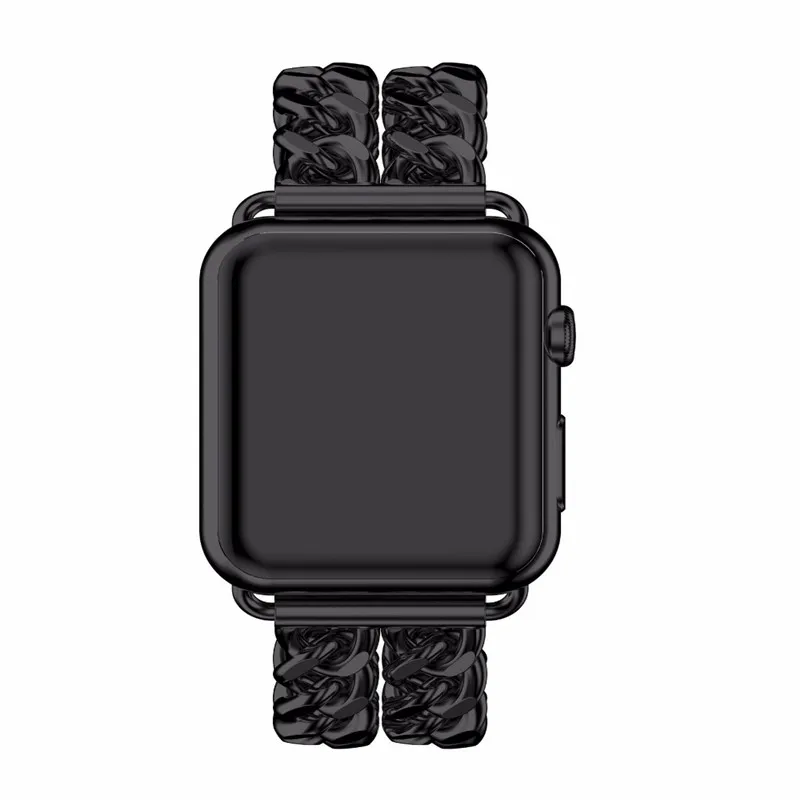 For Apple watch Apple strap watch denim chain with stainless steel belt Foreign trade hot Apple strap 38mm 42mm 40mm 44mm
For Apple watch Apple strap watch denim chain with stainless steel belt Foreign trade hot Apple strap 38mm 42mm 40mm 44mm