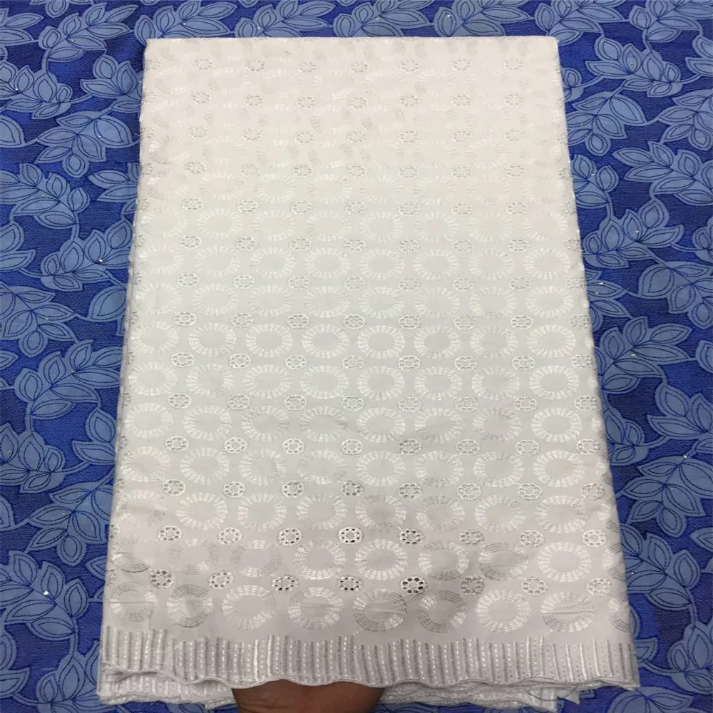 High Quality Swiss African Voile Lace Plain White Cotton Lace Fabric For Nigerian X565-5
High Quality Swiss African Voile Lace Plain White Cotton Lace Fabric For Nigerian X565-5
