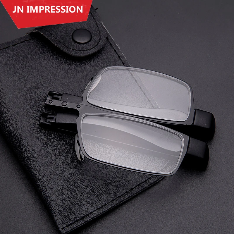 Men Women Unisex Alloy Glasses Mini SOS Optics With Leather bag Oculos De Grau Gafas Folding Reading Glasse
Men Women Unisex Alloy Glasses Mini SOS Optics With Leather bag Oculos De Grau Gafas Folding Reading Glasse