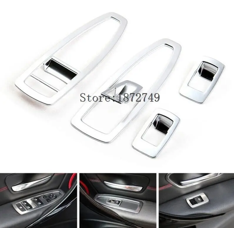 Car Auto Accessories Door Window Switch Cover Panel Cover Decoration Trim For Bmw New 3 Series 320li 116 I 118i 5pcs Per Set
Car Auto Accessories Door Window Switch Cover Panel Cover Decoration Trim For Bmw New 3 Series 320li 116 I 118i 5pcs Per Set