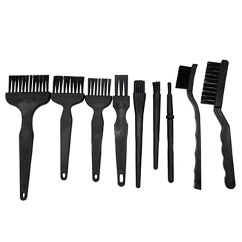 9 in 1 Black Plastic Handle Nylon Anti Static Brushes Cleaning Keyboard Brush Kit
9 in 1 Black Plastic Handle Nylon Anti Static Brushes Cleaning Keyboard Brush Kit