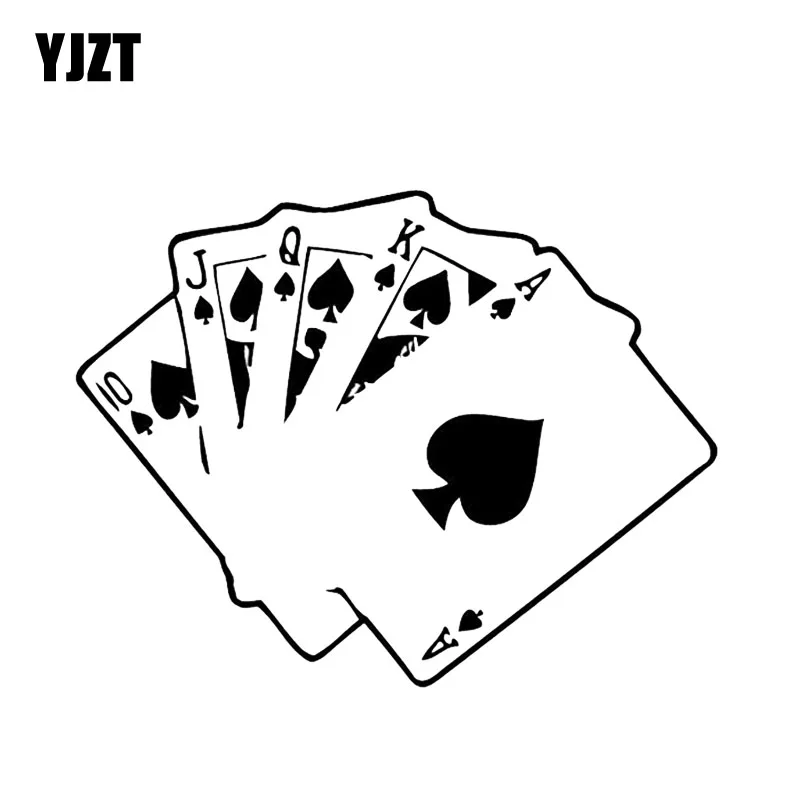 YJZT 16.9*13CM Lovely Car Sticker Casino Poker High Quality Decoration Graphic Vinyl C12-0061
YJZT 16.9*13CM Lovely Car Sticker Casino Poker High Quality Decoration Graphic Vinyl C12-0061