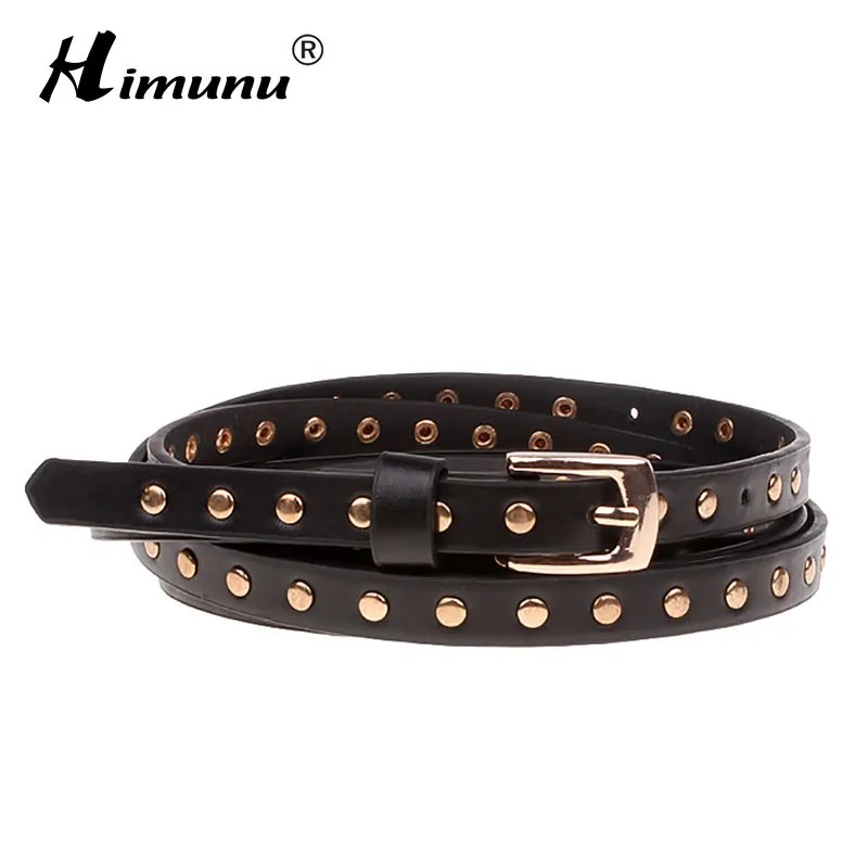 Himunu New Fashion Rivet Pin Buckle Leather Belt For Men Black Waist Two laps Leather Belt Female Wear Range 80 - 87 cm
Himunu New Fashion Rivet Pin Buckle Leather Belt For Men Black Waist Two laps Leather Belt Female Wear Range 80 - 87 cm