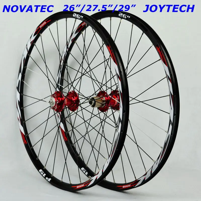 mountain bicycle wheels novatec041042 joytech front 2 rear 4 bearing japan hub super smooth wheel wheelset Rim26 27.5 29in
mountain bicycle wheels novatec041042 joytech front 2 rear 4 bearing japan hub super smooth wheel wheelset Rim26 27.5 29in