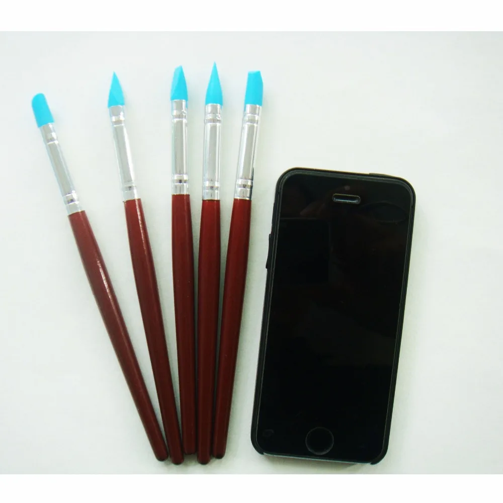 Art Craft Pottery Clay Modeling Sculpture Carving Tools modify clay toy surface ,5PCS/LOT . Size: L16xD 1.3cm.
Art Craft Pottery Clay Modeling Sculpture Carving Tools modify clay toy surface ,5PCS/LOT . Size: L16xD 1.3cm.