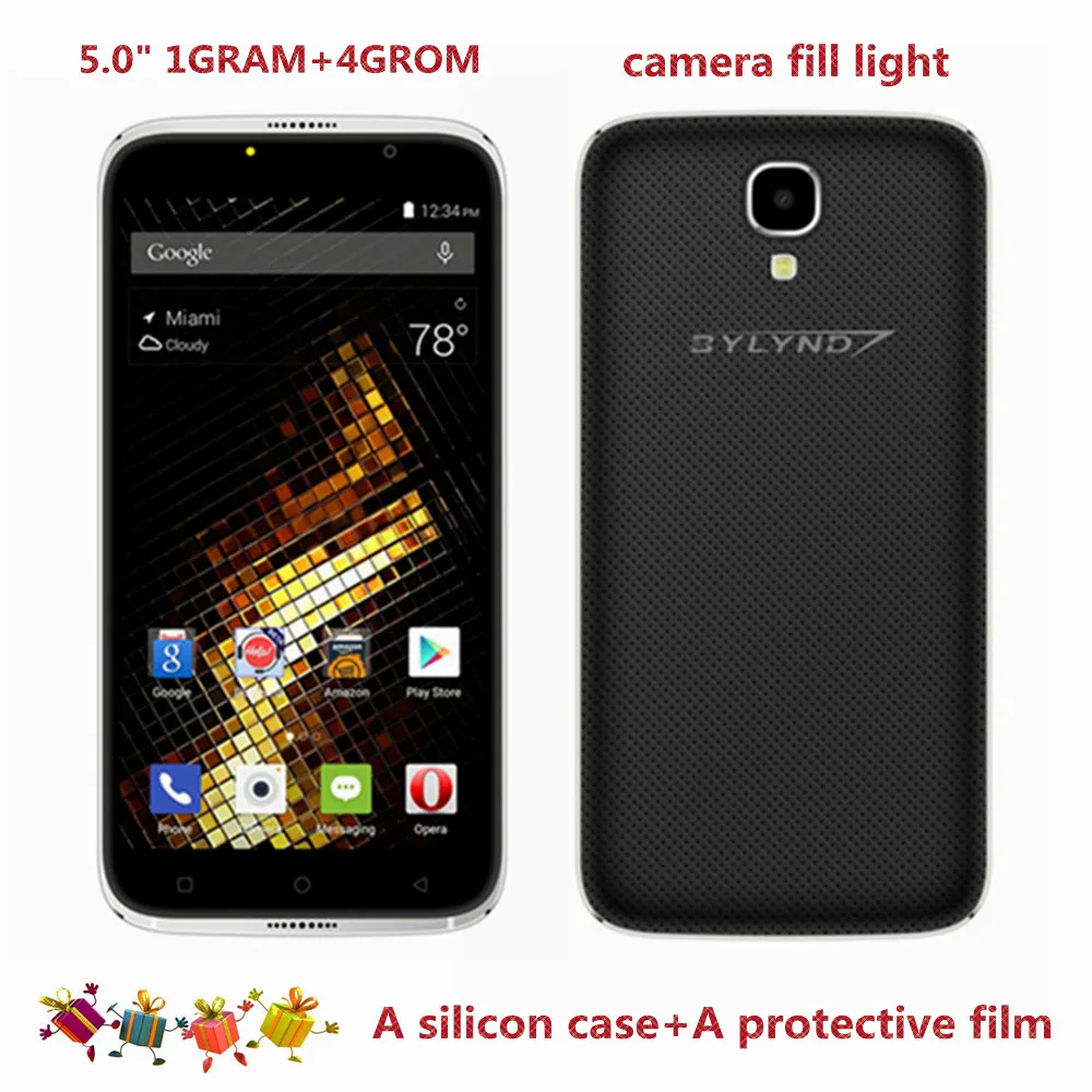 Bylynd X6 дешевые celular смартфонов 1 г Оперативная память android 6 0 quad core 5 "HD 5MP мобильные