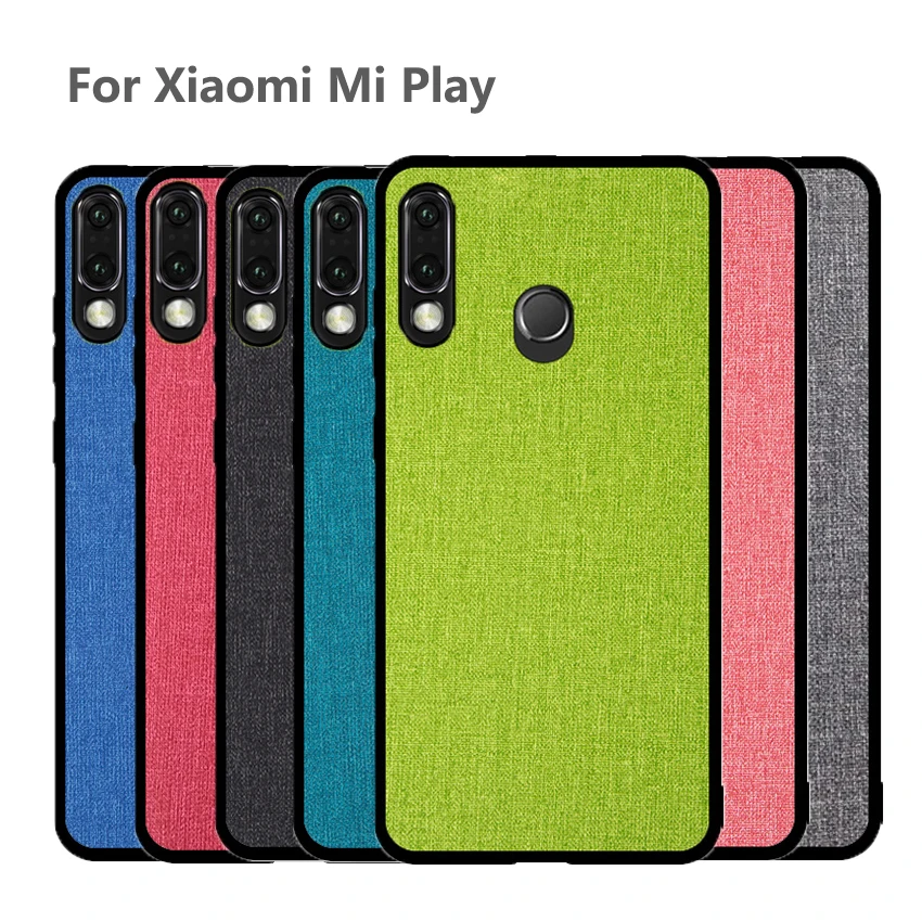 For Xiaomi play case Fabric Cloth silicone tpu hard pc protection Back Cover coque For For Xiaomi mi play Phone Case 5.84 inch
For Xiaomi play case Fabric Cloth silicone tpu hard pc protection Back Cover coque For For Xiaomi mi play Phone Case 5.84 inch
