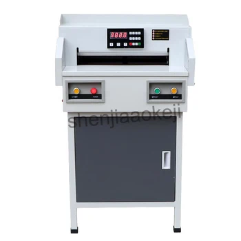 G450VS+ Electric Paper Cutter Automatic NC Paper Cutter 450mm A3 Paper Cutting Machine A3 SIZE paper trimmer 220V (50Hz) 1PC
G450VS+ Electric Paper Cutter Automatic NC Paper Cutter 450mm A3 Paper Cutting Machine A3 SIZE paper trimmer 220V (50Hz) 1PC