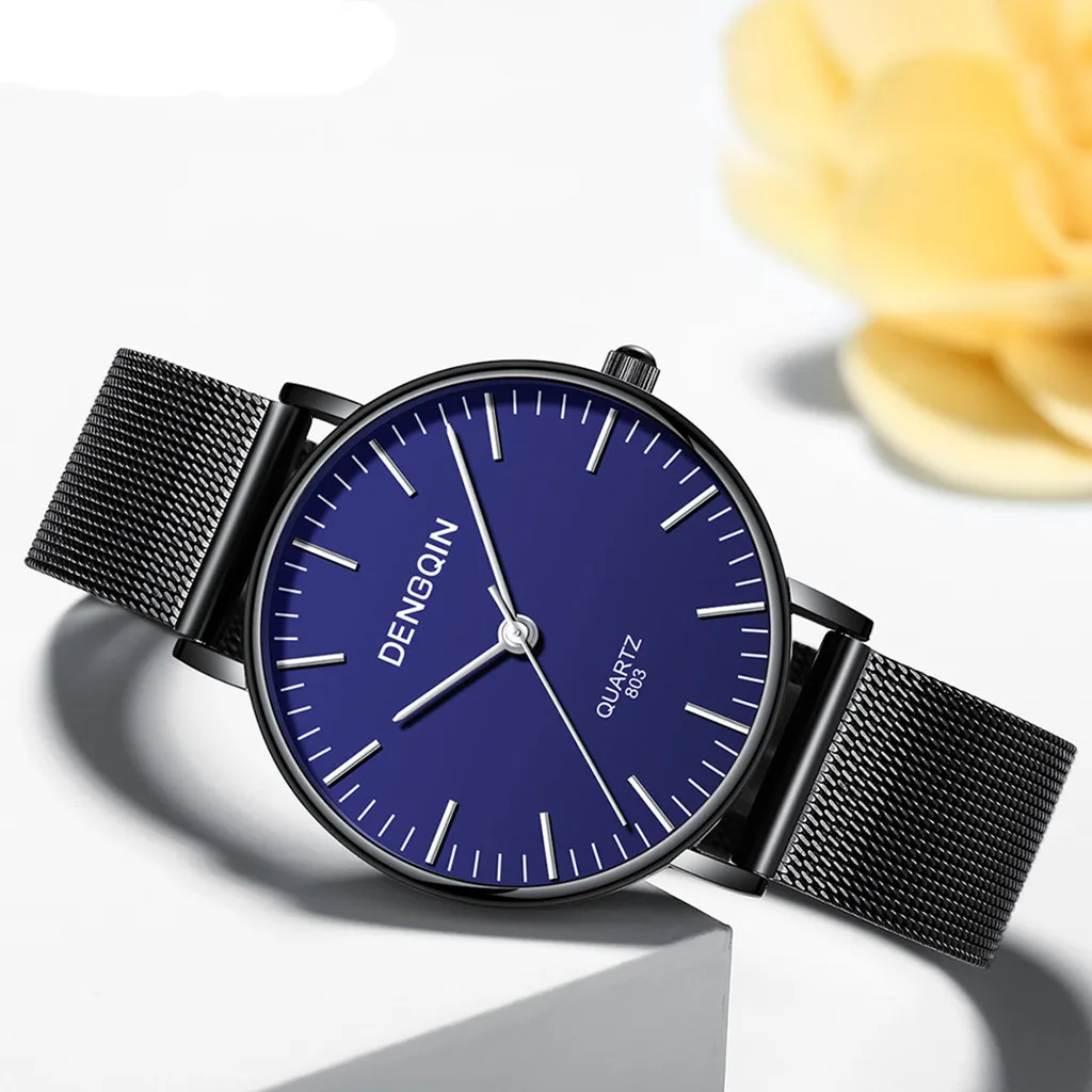 Luxury Quartz Sport Military Stainless Steel Dial Band Wrist Watch Men's watch Wrist Party decoration suit Dress Watch gifts
Luxury Quartz Sport Military Stainless Steel Dial Band Wrist Watch Men's watch Wrist Party decoration suit Dress Watch gifts