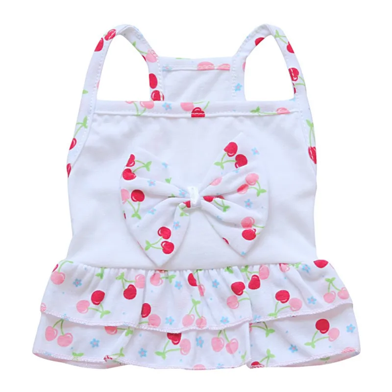 Pet Dog Cat Summer Vest Camisole Dress Fruit Swimsuit Clothes Puppy Two-Layers Flouncing Skirt T-shirt for Small Dog N
Pet Dog Cat Summer Vest Camisole Dress Fruit Swimsuit Clothes Puppy Two-Layers Flouncing Skirt T-shirt for Small Dog N
