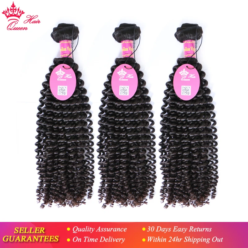 Queen Hair Products Kinky Curly Brazilian Virgin Hair Weft 3 Bundles Deal Natural Color 100% Human Hair Weaving Free shipping
Queen Hair Products Kinky Curly Brazilian Virgin Hair Weft 3 Bundles Deal Natural Color 100% Human Hair Weaving Free shipping