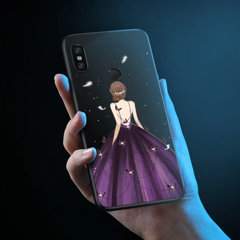 Элегантный 3D рельефный чехол ASINA для Xiaomi Redmi Note 5 противоударный бампер 6 Pro 7