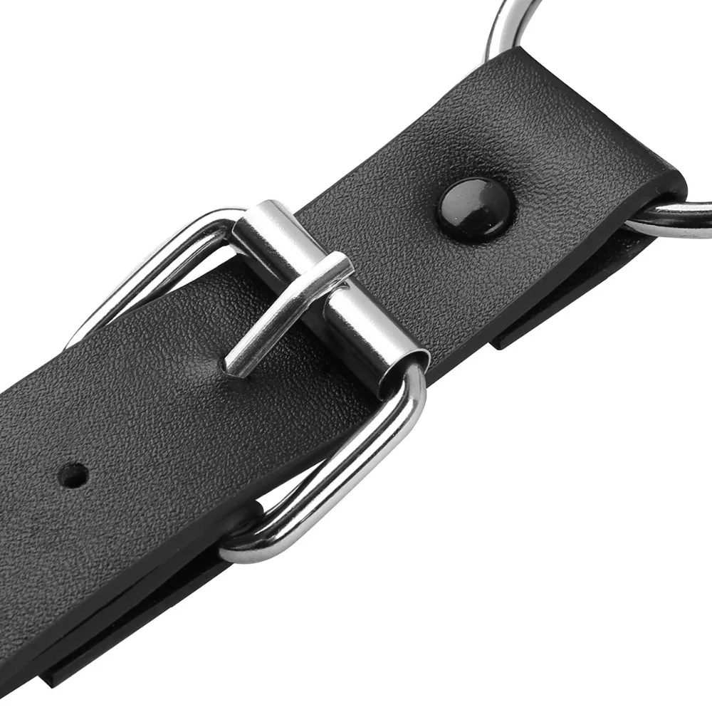 Cosplay&ware Yizyif Harness Men Body Bondage Fetish Adjustable Pu Leather X Back Chest Suspenders Belt Buckle Metal O-rings 18 Cosplay&ware Yizyif Harness Men Body Bondage Fetish Adjustable Pu Leather X Back Chest Suspenders Belt Buckle Metal O-rings -Zentai shop online