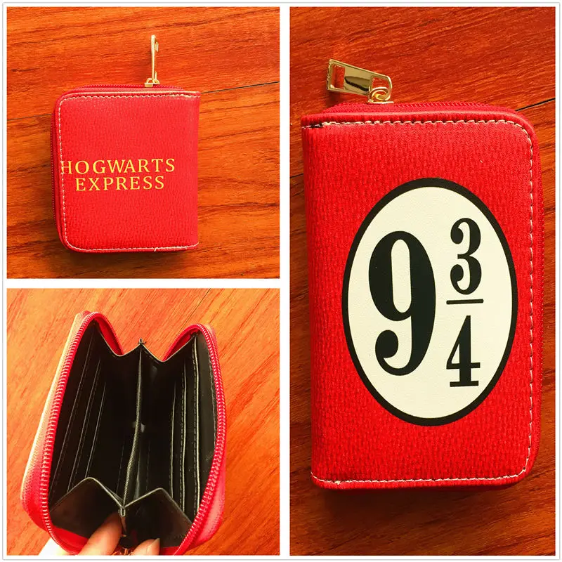2018 Movie Harry Potter Hogwarts express wallet new cards holders short leather wallets with zipper W728
2018 Movie Harry Potter Hogwarts express wallet new cards holders short leather wallets with zipper W728