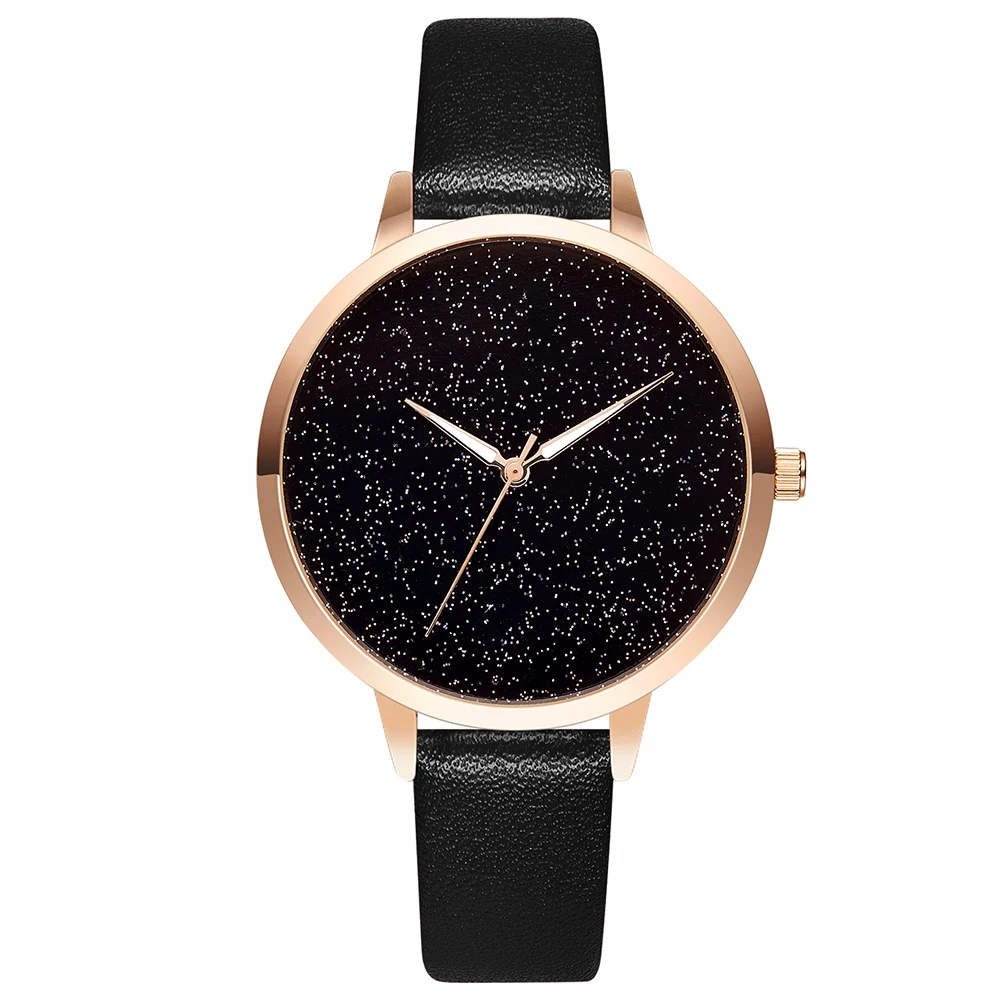 2019 New Simple Women Watches Casual Starry Sky Metal Dial Fashion Women Wristwatch Leather Strap Unique Design Relogio Feminino
2019 New Simple Women Watches Casual Starry Sky Metal Dial Fashion Women Wristwatch Leather Strap Unique Design Relogio Feminino